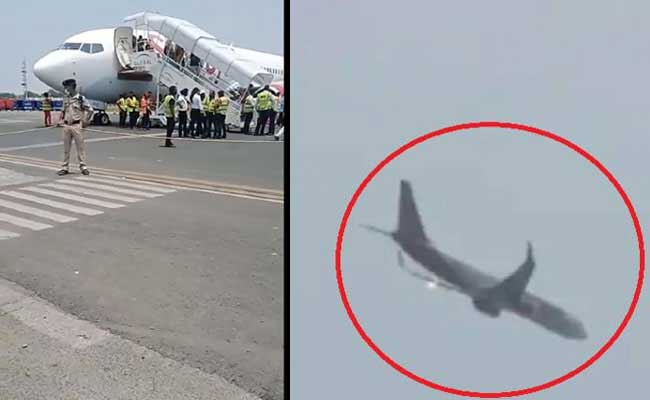 Read more about the article യാത്രാമധ്യേ പക്ഷി ഇടിച്ചു;  സ്പൈസ് ജെറ്റ് വിമാനത്തിന് തീപിടിച്ചു; അടിയന്തരമായി വിമാനം നിലത്തിറക്കി