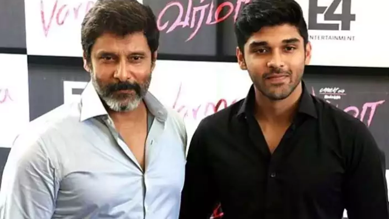 You are currently viewing ചിയാൻ വിക്രമിന് ഹൃദയാഘാതം ഉണ്ടായിട്ടില്ലെന്ന് വ്യക്തമാക്കി മകൻ ധ്രുവ് വിക്രം