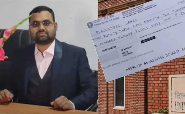 Read more about the article വിദ്യാര്‍ഥികള്‍ ആരുംതന്നെ  ക്ലാസ്സില്‍ കയറുന്നില്ല : രണ്ടര വർഷത്തെ  ശമ്പളമായി കിട്ടിയ 23ലക്ഷം തിരിച്ചുനല്‍കി കോളേജ് അധ്യാപകന്‍