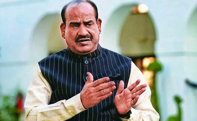 Read more about the article അംഗങ്ങള്‍ക്ക് അവരുടെ അഭിപ്രായങ്ങള്‍ പ്രകടിപ്പിക്കാന്‍ സ്വാതന്ത്ര്യമുണ്ട്; വാക്കുകളൊന്നും നിരോധിച്ചിട്ടില്ലെന്ന് ‘ അണ്‍പാര്‍ലമെന്ററി’  വാക്ക് വിവാദത്തില്‍ സ്പീക്കര്‍ ഓം ബിര്‍ള