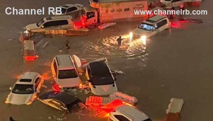 You are currently viewing യു.എ.ഇയുടെ വടക്കൻ എമിറേറ്റുകളിൽ പ്രളയക്കെടുതി; സൈന്യം സഹായത്തിനിറങ്ങി, നിരവധി നദികളും ഡാമും നിറഞ്ഞൊഴുകി