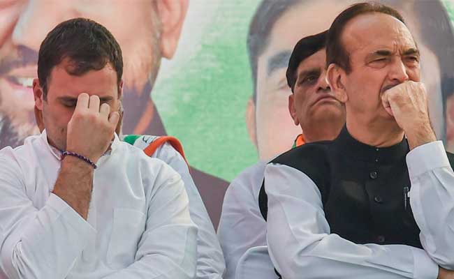 You are currently viewing ഗുലാം നബി ആസാദിൻ്റെ  രാജിക്കത്തില്‍ നിറഞ്ഞുനിന്നത്  രാഹുല്‍ ഗാന്ധിക്കെതിരെ കടുത്ത വിമര്‍ശനം; പുതിയ പാര്‍ട്ടി രൂപീകരിക്കും