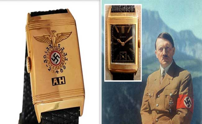 Read more about the article ഹിറ്റ്‌ലറുടേതെന്ന് കരുതുന്ന വാച്ച് ലേലത്തില്‍ വിറ്റത് 8.7 കോടി രൂപയ്ക്ക്