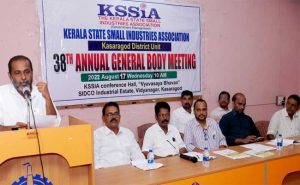 Read more about the article കേരള ചെറുകിട വ്യവസായ അസോസിയേഷന്‍ ജില്ലാ കമ്മിറ്റി; 2022-24 വര്‍ഷത്തേക്കുള്ള പുതിയ ഭാരവാഹികള്‍ സ്ഥാനമേറ്റെടുത്തു