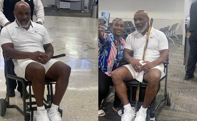 Read more about the article പരിക്കും രോഗങ്ങളും വിടാതെ പിന്തുടരുന്നു; വീല്‍ച്ചെയറില്‍ അഭയം തേടി ബോക്സിങ് ഇതിഹാസം മൈക്ക് ടൈസണ്‍