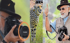 Read more about the article പ്രധാനമന്ത്രി ചീറ്റകളുടെ ഫോട്ടോ എടുത്തത് ക്യാമറ ക്യാപ് തുറക്കാതെയോ; ആരോപണത്തിലെ വസ്തുത അറിയാം