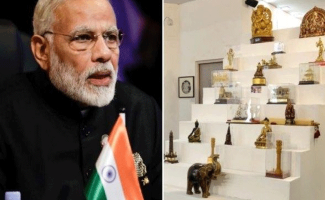 Read more about the article പ്രധാനമന്ത്രി മോദിക്ക് ലഭിച്ച പിറന്നാള്‍ സമ്മാനങ്ങള്‍ ലേലത്തിന് വെക്കുന്നു; വില 100 രൂപ മുതൽ ഒരു കോടി  വരെ