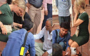 Read more about the article ചിത്രം പകർത്താൻ ശ്രമിച്ചു; താജ്മഹൽ കാണാനെത്തിയ വിദേശ വിനോദസഞ്ചാരിക്ക് നേരെ കുരങ്ങുകളുടെ ആക്രമണം