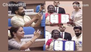 Read more about the article സൂര്യ അവാര്‍ഡ് ഏറ്റു വാങ്ങുന്ന ചിത്രം പകര്‍ത്തി ജ്യോതിക; ജ്യോതിക പുരസ്‌കാരം വാങ്ങുന്നത് സുര്യയും പകർത്തി, ചിത്രങ്ങൾ വൈറല്‍