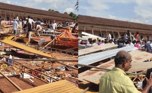 Read more about the article മഞ്ചേശ്വരം ഉപജില്ലാ മത്സരത്തിനിടെ സ്കൂള്‍ ശാസ്ത്ര മേളയുടെ പന്തല്‍ തകര്‍ന്നു;  നിരവധി  വിദ്യാര്‍ത്ഥികള്‍ക്ക് പരിക്ക്