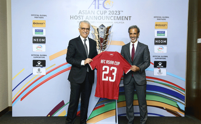 You are currently viewing ചൈന പിന്മാറി; ലോകകപ്പ് മാത്രമല്ല, 2023 ഏഷ്യാകപ്പ് ഫുട്ബോളിനും ഖത്തർ തന്നെ വേദിയാകും