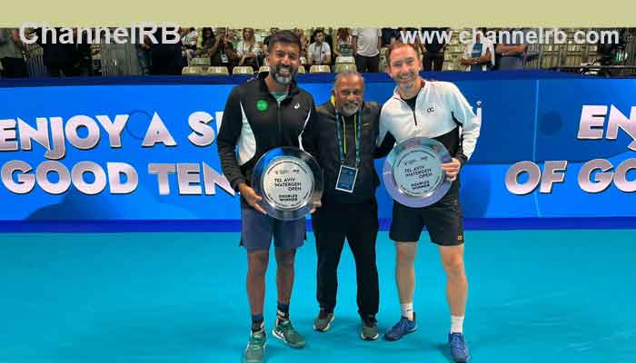 Read more about the article ടെൽ അവീവ് ഓപ്പൺ; മൂന്നാം സീഡ് ജോഡിയെ പരാജയപ്പെടുത്തി രോഹൻ ബൊപ്പണ്ണയും മാറ്റ്‌വെ മിഡൽകൂപ്പും ഡബിൾസ് കിരീടം ചൂടി