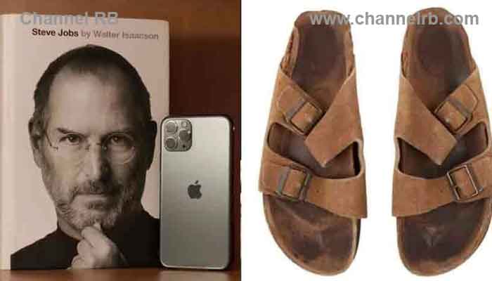 You are currently viewing വില കേട്ട് അമ്പരന്ന് ലോകം; ആപ്പിള്‍ സഹ സ്ഥാപകന്‍ സ്റ്റീവ് ജോബ്സിൻ്റെ ചെരുപ്പ് ലേലത്തില്‍ പോയി