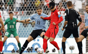 Read more about the article ഉറുഗ്വെയുടെ മുന്നേറ്റങ്ങളെല്ലാം കൊറിയയുടെ പ്രതിരോധത്തില്‍ തട്ടിത്തെറിച്ചു; ഉറുഗ്വെയെ സമനിലയില്‍ പൂട്ടി ദക്ഷിണകൊറിയ