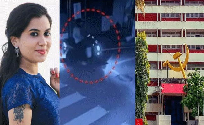 Read more about the article എ.കെ.ജി സെന്റർ ആക്രമണത്തിലെ പ്രധാന കണ്ണി നവ്യയെന്ന് പ്രോസിക്യൂട്ടർ; കർശന ഉപാധികളോടെ മുൻ‌കൂർ ജാമ്യം