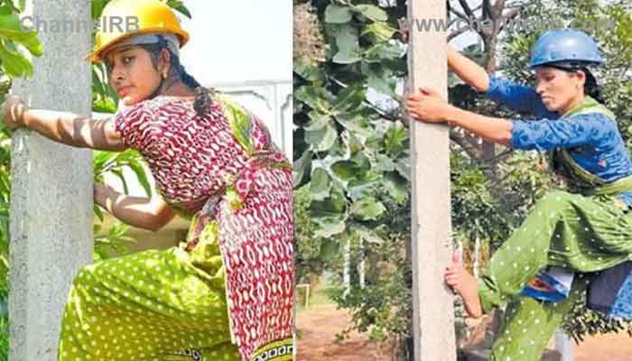 Read more about the article ഉപജീവന പോരാട്ടത്തിൽ മുന്നോട്ട്, ഉയരം പ്രശ്നമല്ല; നിയമ യുദ്ധത്തിന് ഒടുവില്‍ തെലങ്കാനയില്‍ നിന്നും ഇന്ത്യയിലെ ആദ്യ ലൈന്‍ വുമണ്‍