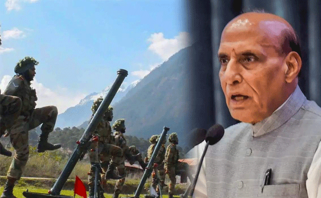 You are currently viewing രാജ്യത്തിൻ്റെ ഒരിഞ്ച് ഭൂമി പോലും ചൈനീസ് സൈന്യത്തിന് വിട്ടുകൊടുത്തിട്ടില്ല; പാർലമെന്റിൽ പ്രസ്താവന നടത്തി രാജ്നാഥ് സിങ്