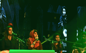 Read more about the article ശബ്‌നം റിയാസിൻ്റെ ശബ്ദമാധുര്യത്തില്‍ കടലലകളും ഖവാലി സംഗീതത്തിൻ്റെ അലയൊലികളും ബേക്കല്‍ തീരത്ത് ഒന്നായി