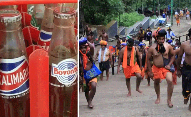 Read more about the article ഗുണമേന്മയില്ല; ശബരിമലയിൽ ‘അയ്യപ്പാസ് സോഡ’യുടെ ലൈസൻസ് സസ്പെൻഡ് ചെയ്ത് ഭക്ഷ്യസുരക്ഷാ വകുപ്പ്