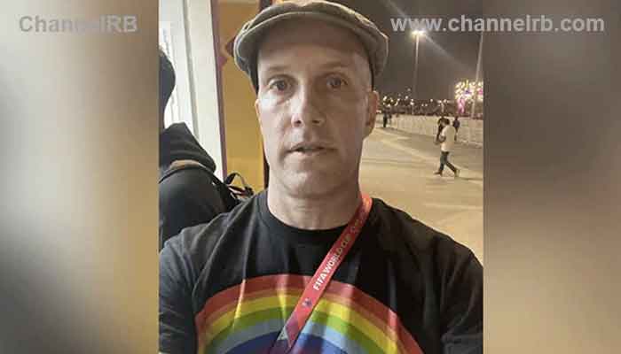 You are currently viewing ‘റെയിന്‍ബോ’ ടീഷര്‍ട്ട് ധരിച്ചെത്തിയതിന് ഖത്തര്‍ തടഞ്ഞുവെച്ച യു.എസ് മാധ്യമ പ്രവര്‍ത്തകൻ്റെ മരണത്തില്‍ അസ്വാഭാവികത ഉണ്ടെന്ന് സഹോദരന്‍