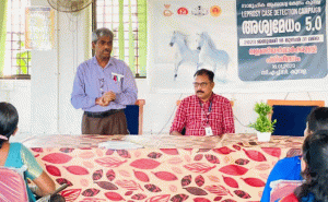 Read more about the article കുഷ്ഠ രോഗം കണ്ടെത്താന്‍ അശ്വമേധം ക്യാമ്പയിന്‍; കുമ്പള സി.എച്ച്. സി യില്‍ വളണ്ടിയര്‍മാര്‍ക്ക് പരിശീലനം നല്‍കി