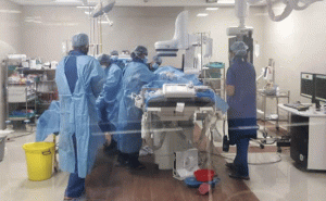 Read more about the article ചികിത്സാ സംവിധാനത്തില്‍ പുതിയ ചുവട് വെപ്പ്; കാഞ്ഞങ്ങാട് ജില്ലാശുപത്രി കാത്ത് ലാബില്‍ ആന്‍ജിയോപ്ലാസ്റ്റി ശസ്ത്രക്രിയ ആരംഭിച്ചു