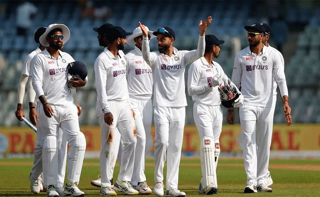 You are currently viewing ഐ.സി.സി ടെസ്റ്റ് ടീം റാങ്കിംഗില്‍ ഒന്നാം സ്ഥാനം തിരിച്ചുപിടിച്ച് ഇന്ത്യ; ലോക ടെസ്റ്റ് ചാമ്പ്യന്‍ഷിപ്പ് ഫൈനലിൽ നേരിട്ടെത്താനും അവസരം