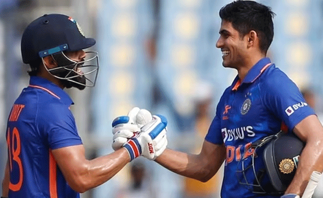 Read more about the article കാര്യവട്ടം ഏകദിനം: ഇന്ത്യക്ക് കൂറ്റൻ സ്‌കോർ; വിരാട് കോലി, ശുഭ്മാൻ ഗിൽ എന്നിവർക്ക് സെഞ്ചുറി