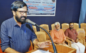 Read more about the article ഗിളിവിണ്ടു ബഹുഭാഷാ സമ്മേളനത്തിന് സമാപനം; ബഹുഭാഷാ സമ്മേളനം സമകാലിക രാഷ്ട്രീയത്തോടുള്ള കാവ്യാത്മക പ്രതികരണമെന്ന് കെ.പി രാമനുണ്ണി