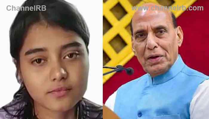 Read more about the article മുസ്ലിം സമുദായത്തിലെ ഇന്ത്യയിലെ ആദ്യവനിതാ യുദ്ധ പൈലറ്റാ‍യി സാനിയ: പ്രതിരോധ മന്ത്രി രാജ് നാഥ് സിങ്ങ്‍