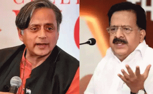 Read more about the article മുഖ്യമന്ത്രിക്കോട്ട് തൈപ്പിച്ച് കാത്തിരിക്കുകയല്ല; രമേശ് ചെന്നിത്തലയുടെ പ്രതികരണത്തോട് തിരിച്ചടിച്ച് ശശി തരൂ‍ർ