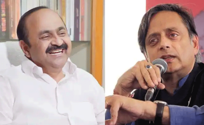 You are currently viewing തെരഞ്ഞെടുപ്പിൽ മത്സരിപ്പിക്കണോ എന്ന് പാർട്ടി തീരുമാനിക്കും; തരൂരിന് വി.ഡി സതീശ​ൻ്റെ മറുപടി ഇങ്ങനെ