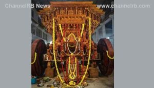 Read more about the article കൊല്ലൂർ മൂകാംബിക ക്ഷേത്രത്തിൽ 400 വർഷത്തിന് ശേഷം പുതിയ രഥം; നിര്‍മിച്ചത് ത്രീഡി സാങ്കേതിക വിദ്യയിലൂടെ