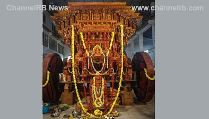 Read more about the article കൊല്ലൂർ മൂകാംബിക ക്ഷേത്രത്തിൽ 400 വർഷത്തിന് ശേഷം പുതിയ രഥം; നിര്‍മിച്ചത് ത്രീഡി സാങ്കേതിക വിദ്യയിലൂടെ