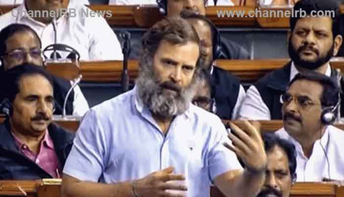 You are currently viewing മോദി- അദാനി കൂട്ടുകെട്ടിനെതിരെ ലോക്‌സഭയില്‍ രാഹുല്‍ ഗാന്ധി; കേന്ദ്രസര്‍ക്കാരിനെതിരെയും രൂക്ഷമായ വിമര്‍ശനങ്ങള്‍