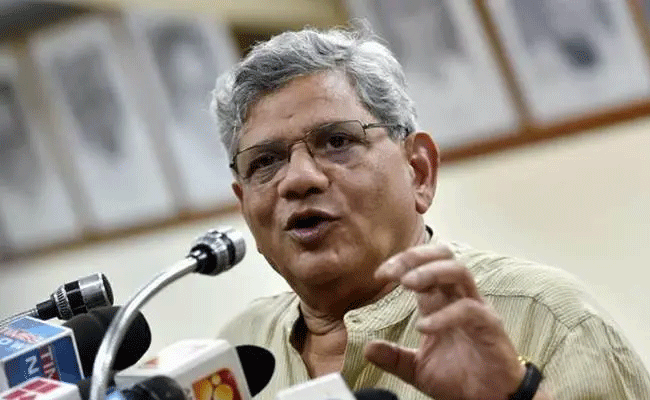 You are currently viewing ബി.ജെ.പിക്കെതിരായി ആരുമായും സഖ്യത്തിന് തയ്യാര്‍; സീതാറാം യെച്ചൂരിയുടെ വാക്കുകളെ സ്വാഗതം ചെയ്ത് കോണ്‍ഗ്രസ്