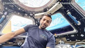 Read more about the article ‘ഭൂമിയിലുള്ളവര്‍ക്ക് സലാം’; ബഹിരാകാശത്ത് നിന്ന് ആദ്യ സെല്‍ഫി പങ്കുവെച്ച്‌ അല്‍ നിയാദി