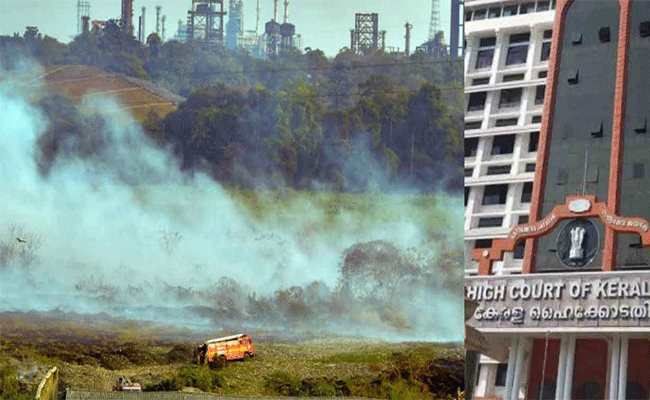 Read more about the article ബ്രഹ്‌മപുരം തീപിടിത്തം; അന്വേഷിക്കാന്‍ ഉന്നതതല സമിതിക്ക് രൂപം നല്‍കിയതായി സര്‍ക്കാര്‍; കലക്ടര്‍ നാളെ ഹൈക്കോടതിയില്‍ ഹാജരാകണം