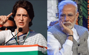 Read more about the article അദാനിയുടെ പേര് പറയുമ്പോള്‍ വെപ്രാളം എന്തിനാണ്?; അഹങ്കാരിയായ രാജാവിന് ജനം മറുപടി നല്‍കും; മോദിയെ വെല്ലുവിളിച്ച് പ്രിയങ്ക ഗാന്ധി