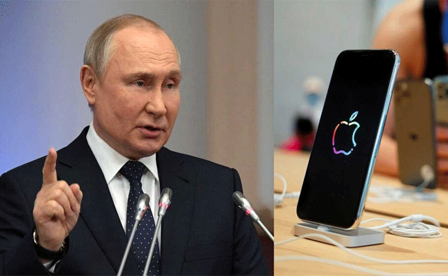 You are currently viewing ഏപ്രിൽ 1നുള്ളിൽ മാറ്റുക; ആപ്പിള്‍ ഐഫോണുകള്‍ ഉപയോഗിക്കരുതെന്ന് ഉദ്യോഗസ്ഥരോട് റഷ്യ; കാരണം അറിയാം