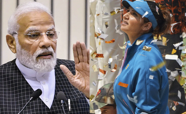 Read more about the article ഇന്ത്യയുടെ കായിക ശൗര്യത്തിൻ്റെ മിന്നലാട്ടം ലോകം നിങ്ങളുടെ മികവില്‍ ദര്‍ശിച്ചു; സാനിയക്ക് പ്രധാനമന്ത്രി മോദിയുടെ കത്ത്