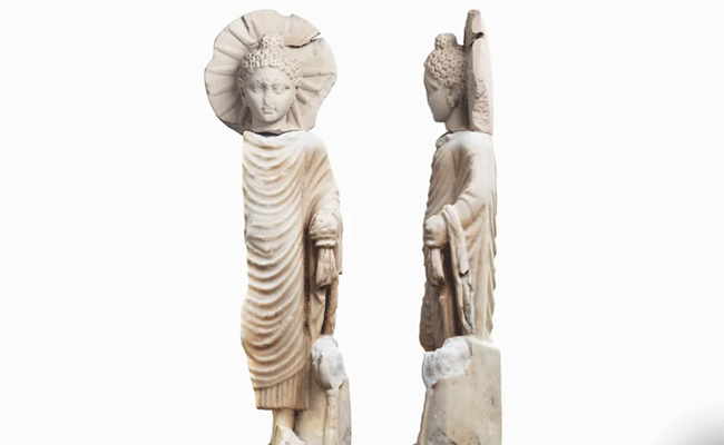 You are currently viewing ഈജിപ്തിൽ കണ്ടെത്തിയ ബുദ്ധപ്രതിമയ്ക്ക് പ്രത്യേകതകളേറെ; ഇന്ത്യയുമായുള്ള വ്യാപാര ബന്ധം വെളിപ്പെടുത്തുന്നതെന്ന് ഗവേഷകർ