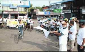 Read more about the article എൻ്റെ കേരളം പ്രദര്‍ശന വിപണന മേള 2023; ആവേശമായി സൈക്കിള്‍ റാലി