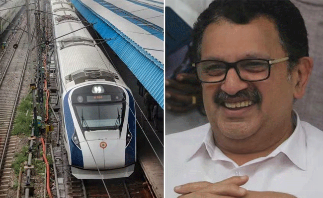 Read more about the article വന്ദേ ഭാരത് വന്ന സ്ഥിതിക്ക് ഇനി സില്‍വര്‍ ലൈന്‍ വരില്ല; സംസ്ഥാന സര്‍ക്കാര്‍ വാശി ഉപേക്ഷിക്കണമെന്ന് കെ. മുരളീധരന്‍