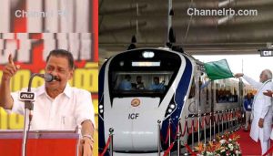 Read more about the article വന്ദേഭാരതില്‍ അപ്പവുമായി പോയാല്‍ കേടാവും, അപ്പവുമായി സില്‍വര്‍ലൈനില്‍ തന്നെ പോകും: എം.വി ഗോവിന്ദന്‍