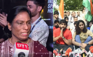 Read more about the article അച്ചടക്ക ലംഘനം; തെരുവില്‍ പ്രതിഷേധിക്കുന്ന ഗുസ്തിക്കാര്‍ ഇന്ത്യയുടെ പ്രതിച്ഛായ മോശമാക്കുന്നു: പി. ടി ഉഷ