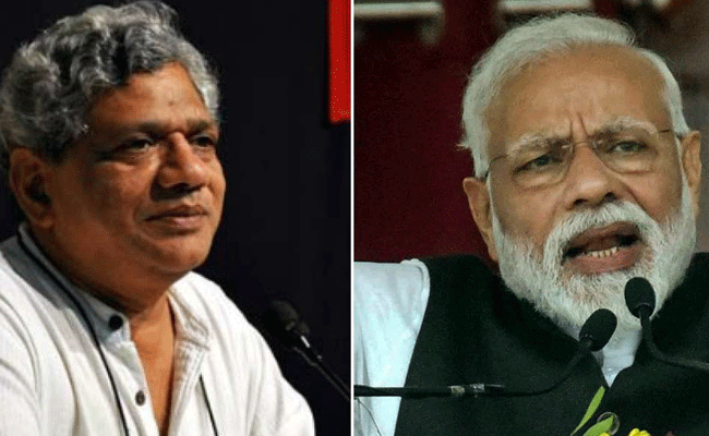 Read more about the article പുൽവാമ ആക്രമണം; മോദി സർക്കാർ മൗനം വെടിയണം; ദേശസുരക്ഷയിൽ വിട്ടുവീഴ്ച പാടില്ല: സീതാറാം യെച്ചൂരി