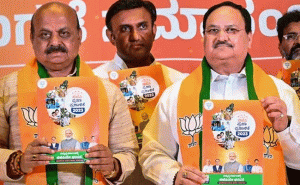 Read more about the article ഇംഗ്ലിഷ് അക്ഷരമാലയിലെ ആറ് ‘എ’കൾക്ക് മുൻതൂക്കം; കർണാടക പിടിക്കാൻ തെരഞ്ഞെടുപ്പ് വാഗ്ദാനങ്ങളുമായി ബി.ജെ.പി