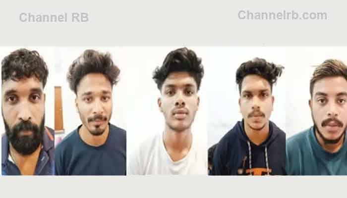 You are currently viewing യുവതിക്ക് ഫോണിൽ ഉണ്ടായിരുന്ന അശ്ലീല ചിത്രം കാണിച്ചു; ദമ്പതികളെ ആക്രമിച്ചെന്ന് പരാതി, അഞ്ചംഗ സംഘം അറസ്റ്റില്‍