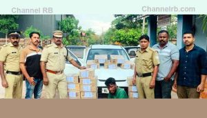 Read more about the article കാറില്‍ കടത്തിയ 305 ലിറ്റര്‍ മദ്യവുമായി യുവാവ് അറസ്റ്റില്‍; കളത്തൂര്‍ സ്വദേശിയെ തിരയുന്നു, അന്വേഷണം ഊര്‍ജ്ജിതമാക്കി